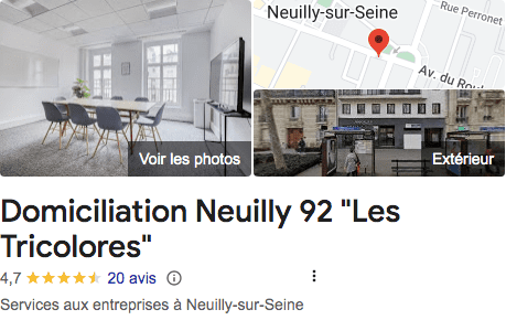 Domiciliation de prestige à Neuilly-sur-Seine