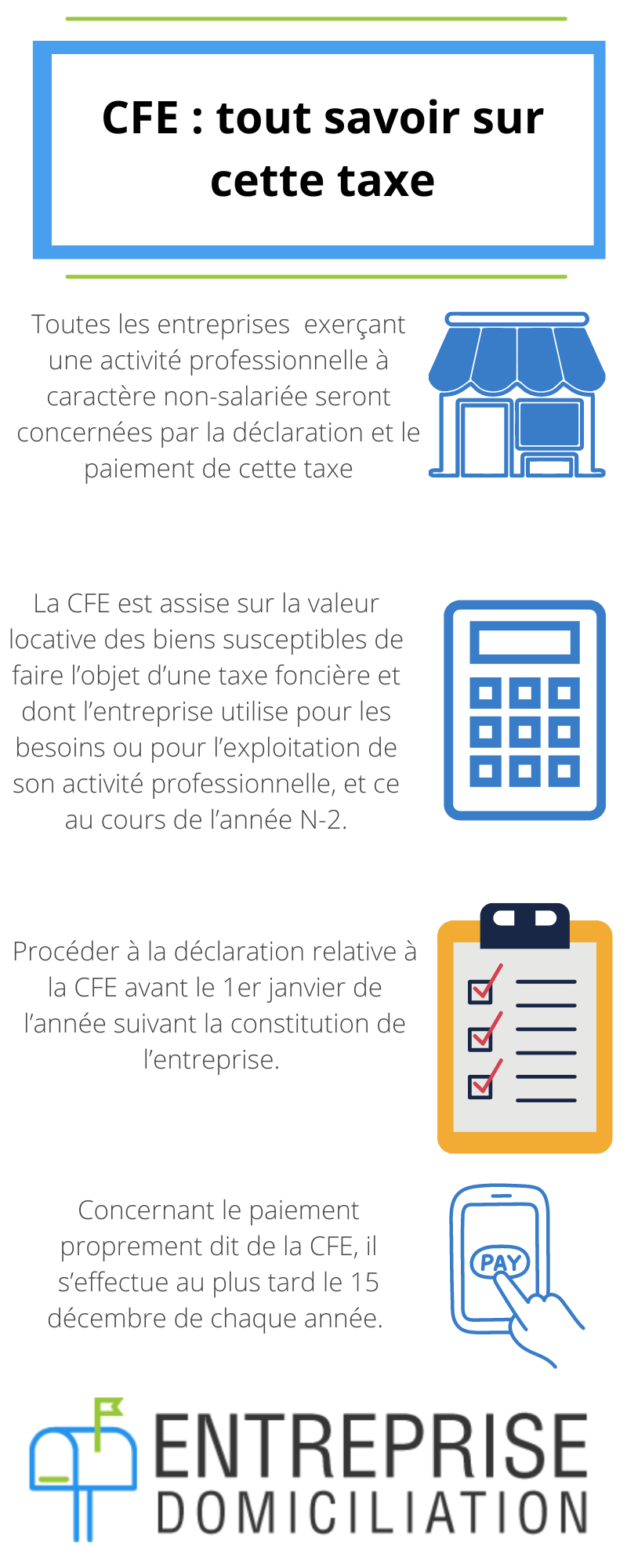 Qui est redevable de la cotisation foncière des entreprises (CFE)