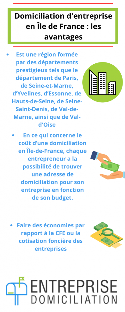 Domiciliation d'entreprise en Île de France